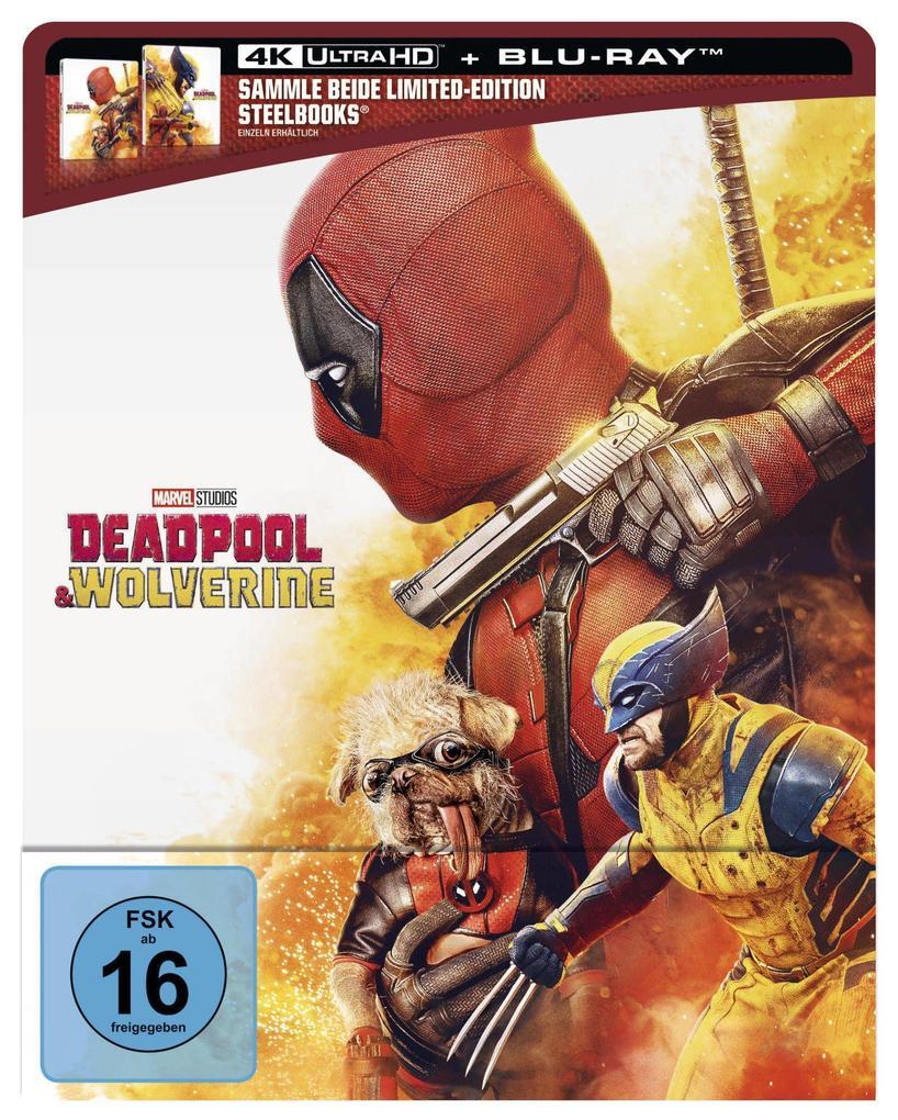 Deadpool & Wolverine UHD BD (Lim. Steelbook 'Deadpool')