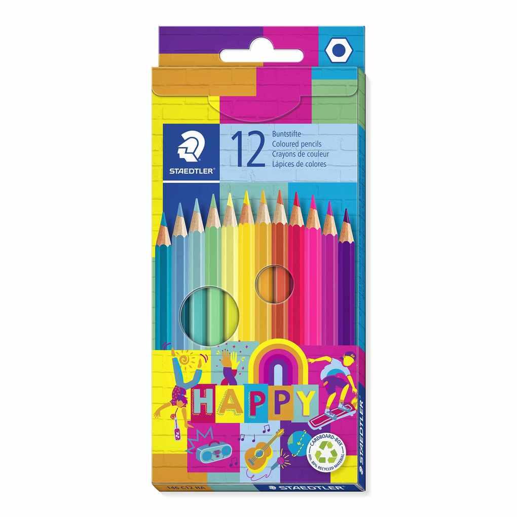 STAEDTLER Buntstifte Noris leuchtende Farben, 12er Set