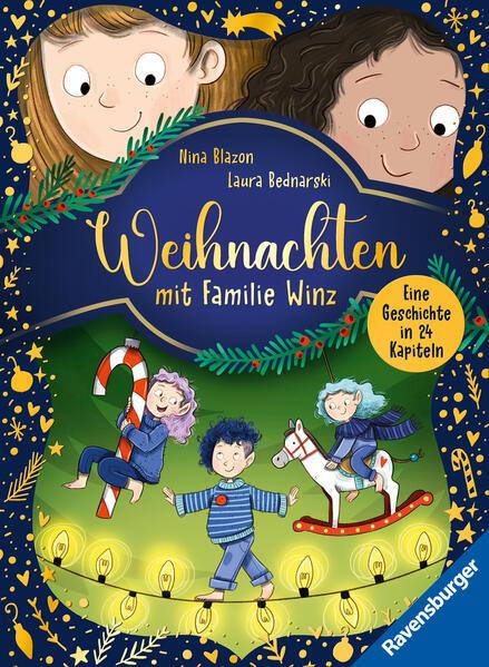 Weihnachten mit Familie Winz. Ein Adventskalender-Vorlesebuch - Kinderbuch ab 3 Jahre, Bilderbuch