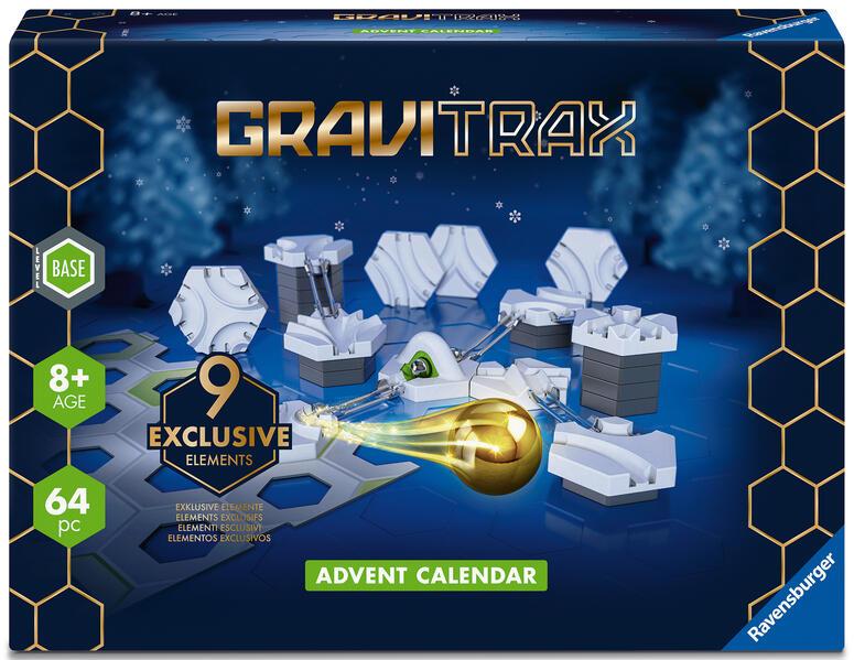 Ravensburger GraviTrax Adventskalender - Ideal für GraviTrax Anfänger und Fans, Konstruktionsspielzeug für Kinder ab 8 Jahren