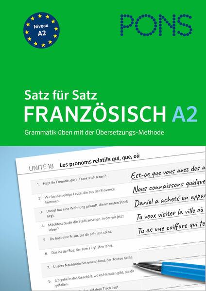 PONS Satz für Satz Französisch A2