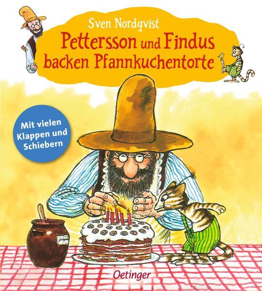 Pettersson und Findus backen Pfannkuchentorte