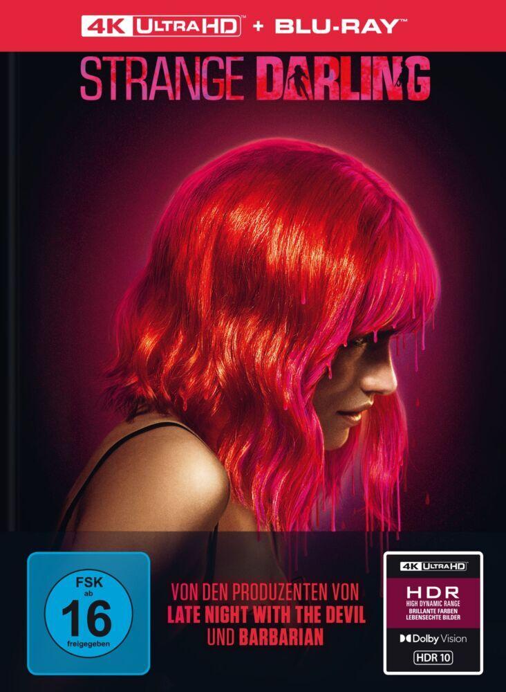 Strange Darling, 1 UHD-Blu-ray + Blu-ray (2-Disc Limited Collector's Edition im Mediabook)