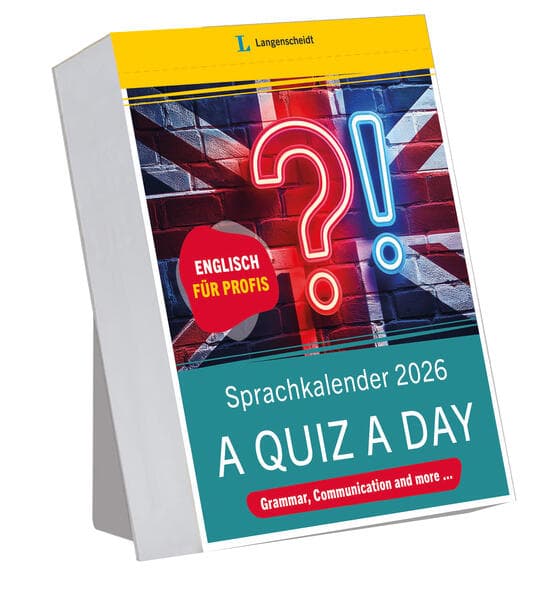 Langenscheidt Sprachkalender Englisch A Quiz a Day 2026