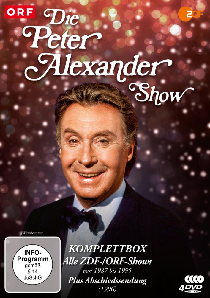 Die Peter Alexander Show - Komplettbox, 4 DVD