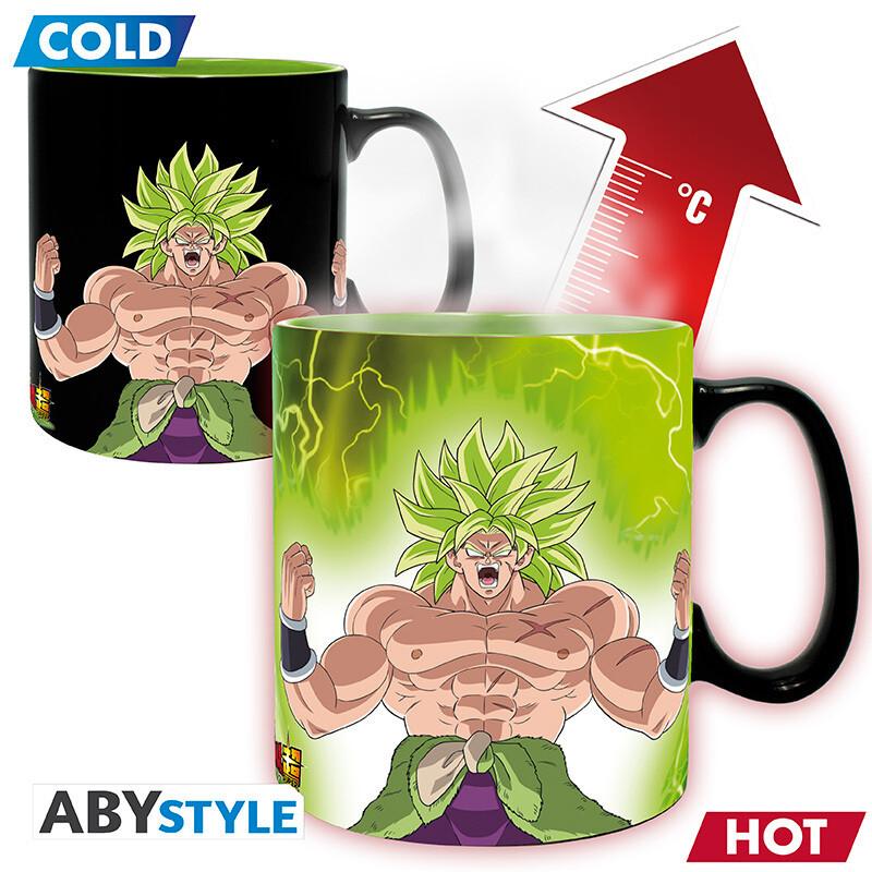 DRAGON BALL BROLY - Mug Heat Change - 460ml -Gogeta&Broly-cardboard