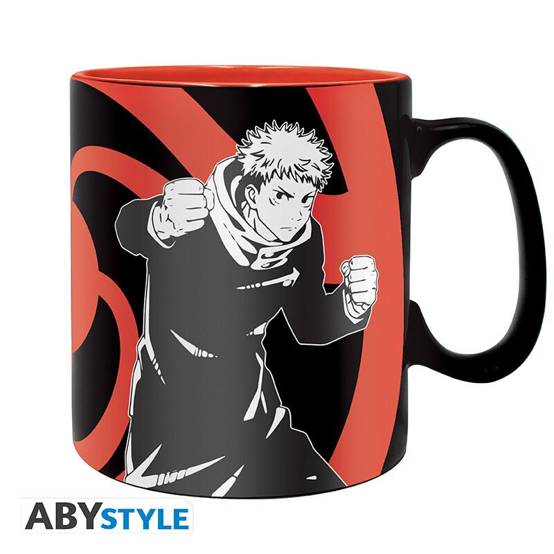 JUJUTSU KAISEN - Mug - 460 ml - Group black & white - cardboard