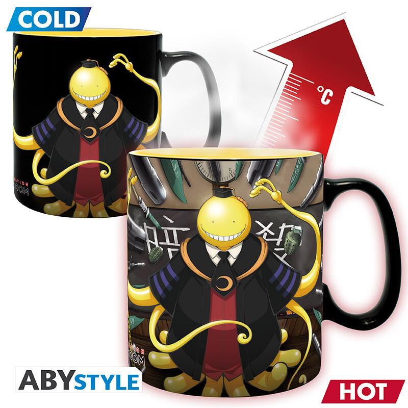 ASSASSINATION CLASSROOM - Mug HeatChange -460ml- Koro-cardboard