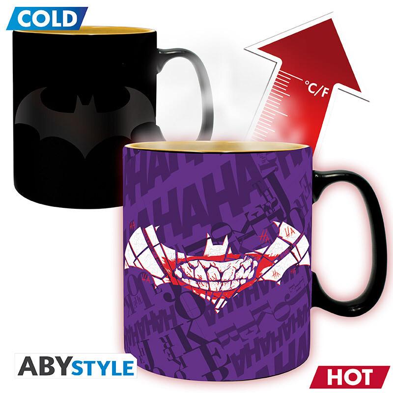 DC COMICS - Mug HeatChange -460ml- "Batman Matte" -cardboard