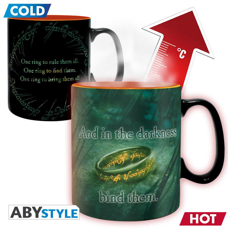 LORD OF THE RINGS - Mug Heat Change - 460 ml - Sauron - cardboard