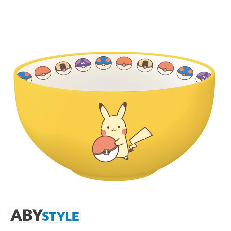 POKEMON - Bowl - 600 ml - "Pikachu Electric Type" - Cardboard box