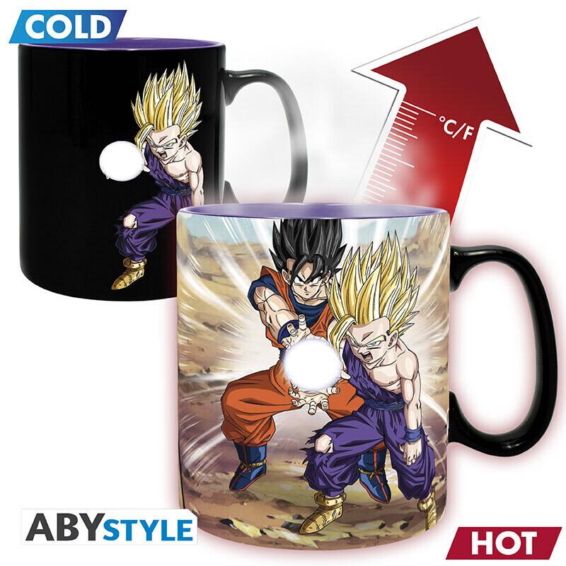 DRAGON BALL - Mug Heat Change - 460 ml - DBZ/Gohan Cell- cardboard