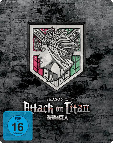 Attack on Titan - Staffel 2 - Gesamtausgabe - Steelbook - Blu-ray - Limited Edition