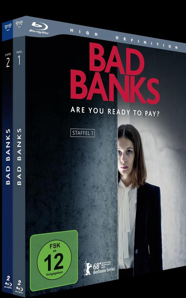 Bad Banks - Gesamtausgabe - Staffel 1 & 2 - Blu-ray - NEU