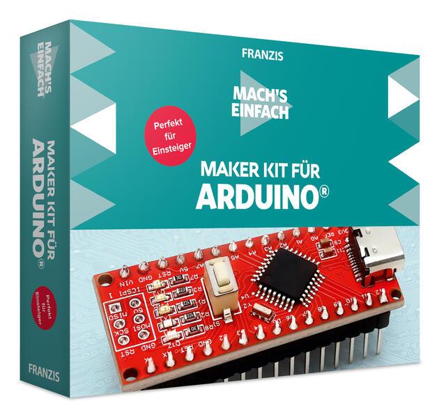 FRANZIS 671936 - Mach`s einfach - Maker Kit für Arduino Perfekt für Einsteiger