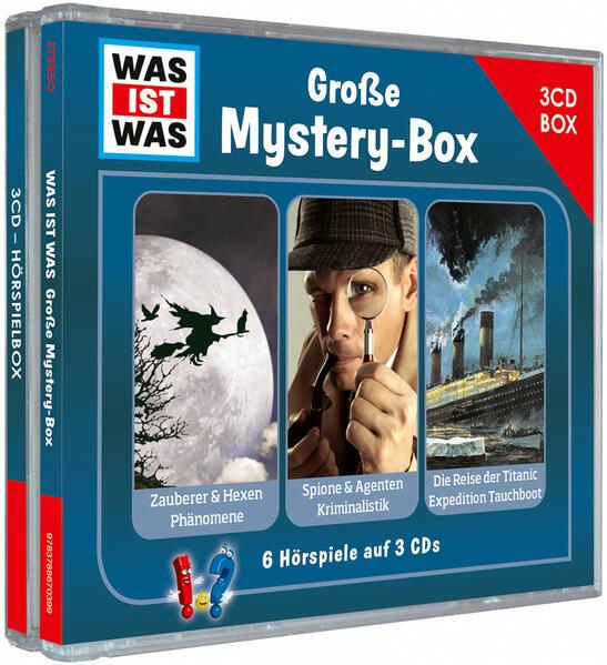 WAS IST WAS 3-CD Hörspielbox. Große Mystery-Box