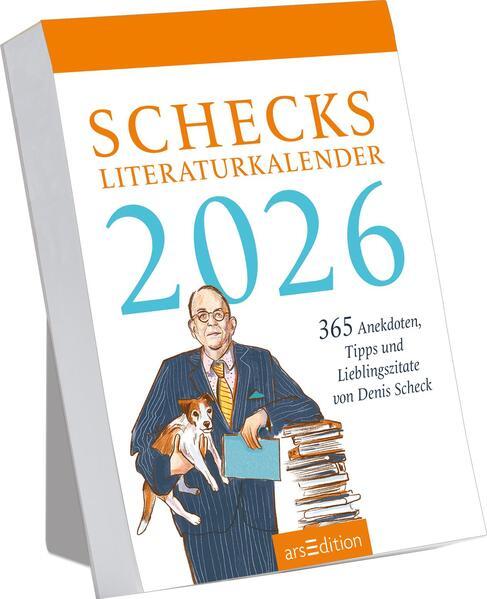 Abreißkalender Schecks Literaturkalender 2026