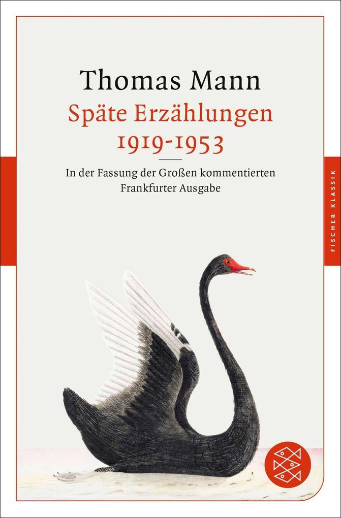 Späte Erzählungen 1919-1953