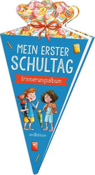 Mein erster Schultag - Erinnerungsalbum in Schultüten-Form