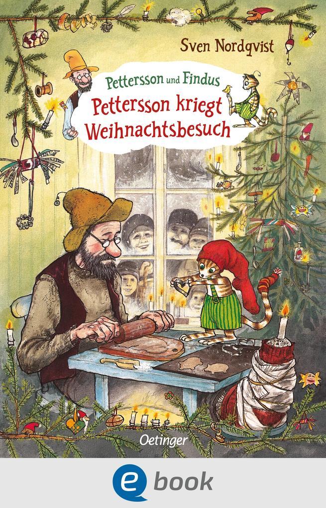 Pettersson und Findus. Pettersson kriegt Weihnachtsbesuch