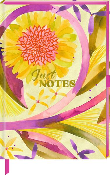 Notizbuch DIN A5 - Just Notes (YELLOW)