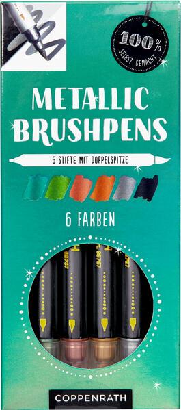 Metallic Brushpens (Grün)