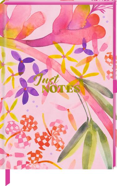 Notizbuch DIN A5 - Just Notes (PINK)