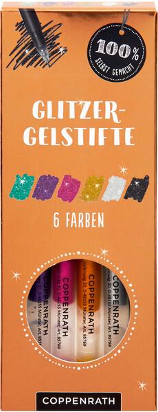 Glitzer-Gelstifte