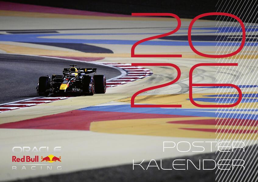 Oracle Red Bull Racing 2026 - Posterkalender