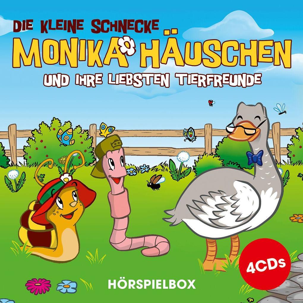 Monika Häuschen und ihre liebsten Tierfreunde