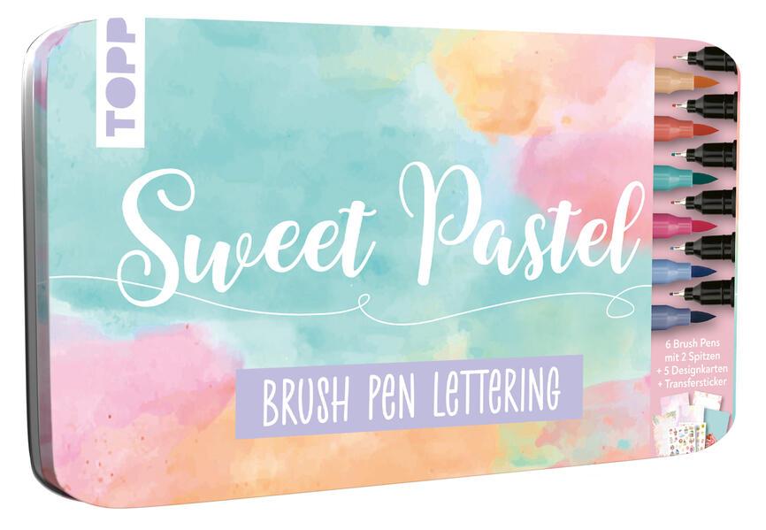 Brush Pen Lettering Designdose Sweet Pastel