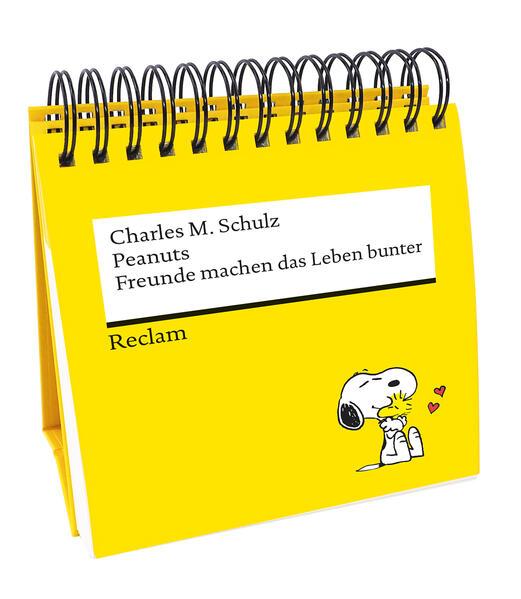 Peanuts. Freunde machen das Leben bunter. Das Beste von Charlie Brown, Snoopy & Co. (Tischaufsteller)