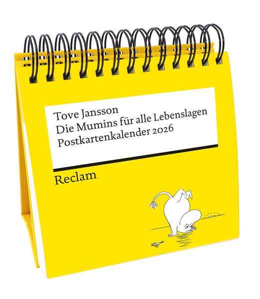 Die Mumins für alle Lebenslagen (Postkartenkalender 2026). Mit Zitaten und Illustrationen von Tove Jansson