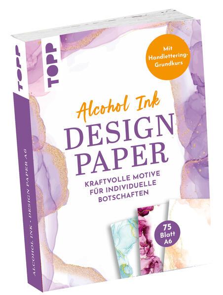 Design Paper DIN A6 Alcohol Ink