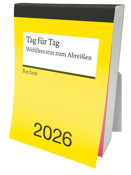 Tag für Tag. Weltliteratur zum Abreißen 2026