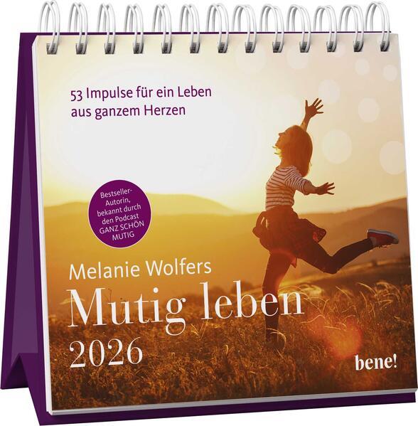 Wochenkalender 2026: Mutig leben