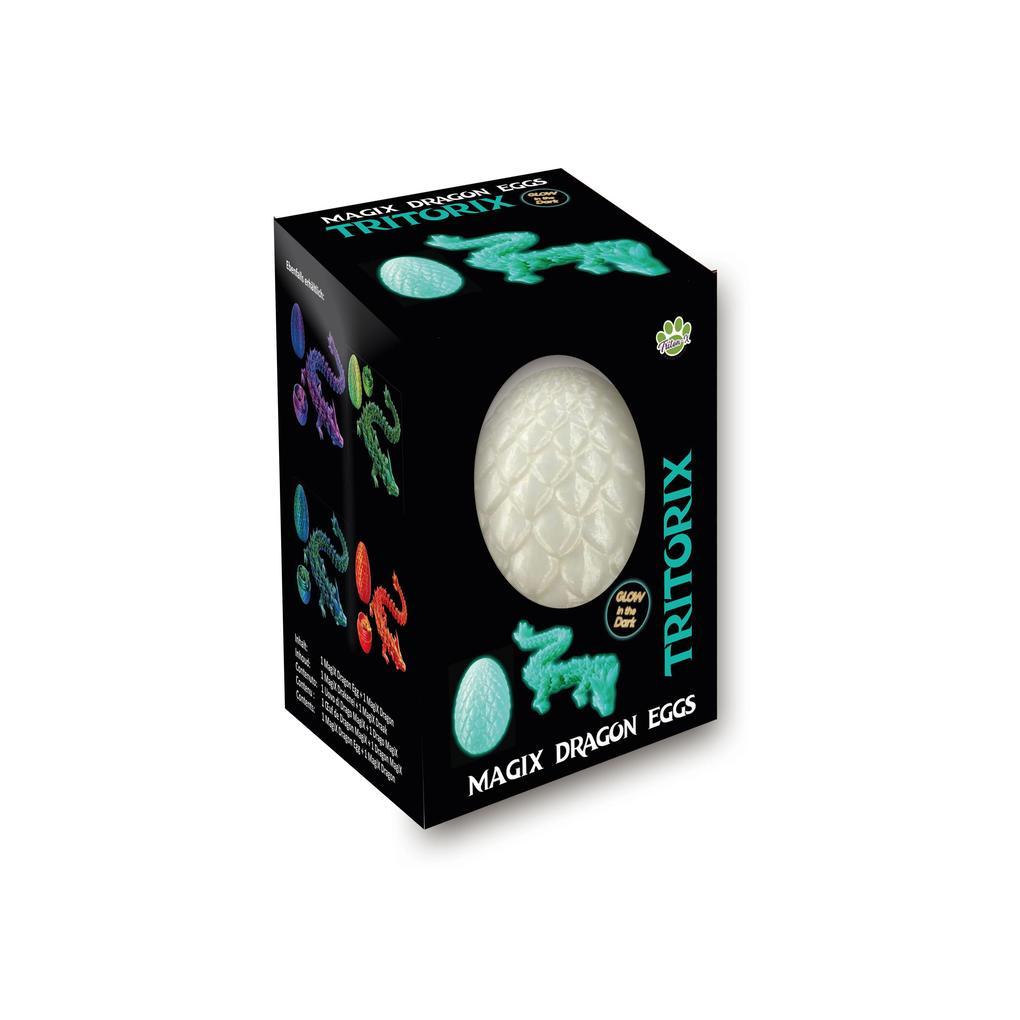 XL Glow in the Dark MagiX Dragon Egg TRITORAX 13cm