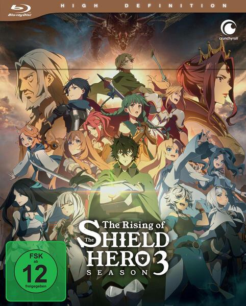 The Rising of the Shield Hero - Staffel 3 - Part 1 - Blu-ray mit Sammelschuber