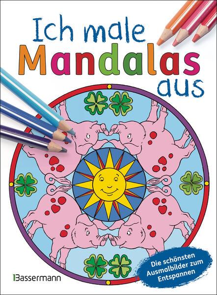 Ich male Mandalas aus. Mandalablock für Kindergarten und Vorschule