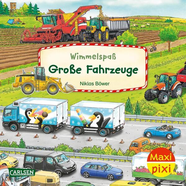 Maxi Pixi 488: VE 5: Wimmelspaß Große Fahrzeuge (5 Exemplare)