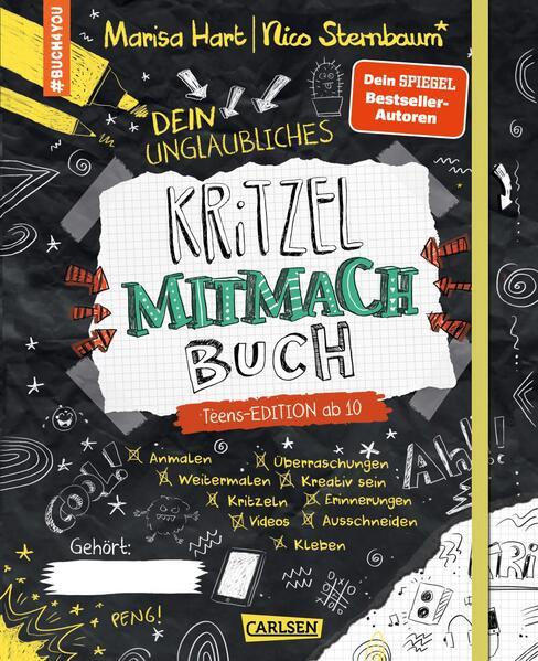 #buch4you: Dein unglaubliches Kritzel-Mitmach-Buch