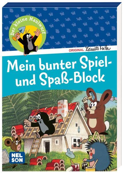 Der kleine Maulwurf: Mein bunter Spiel- und Spaß-Block