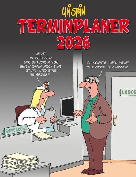 Uli Stein Terminplaner 2026: Taschenkalender