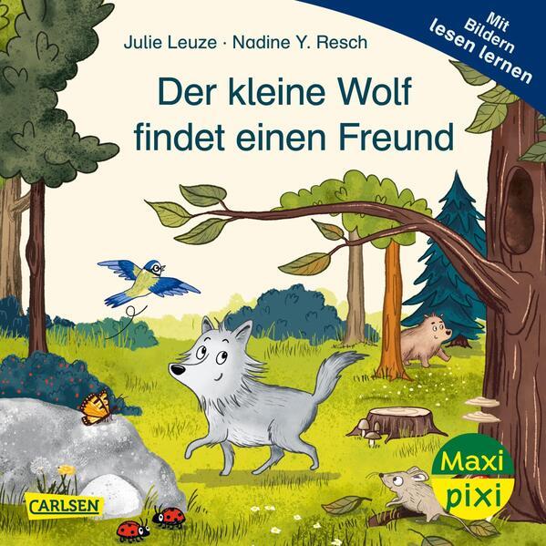 Maxi Pixi 470: VE 5: Der kleine Wolf findet einen Freund (5 Exemplare)