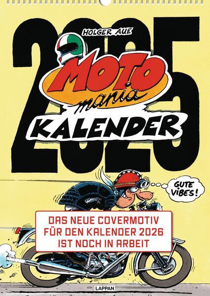 MOTOmania Kalender 2026: Monatskalender im Großformat