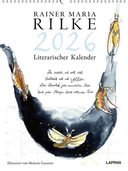 Rilke-Kalender 2026 - Wandkalender