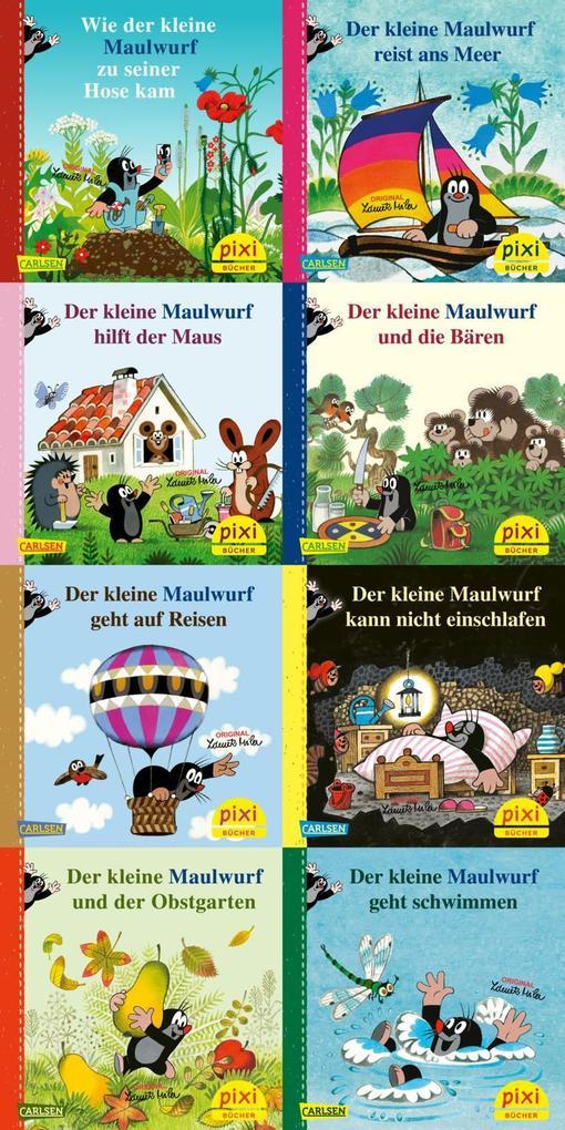 Pixi-8er-Set 256: Der kleine Maulwurf (8x1 Exemplar)