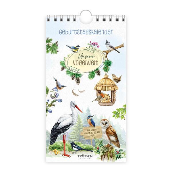 Trötsch Geburtstagskalender Unsere Vogelwelt