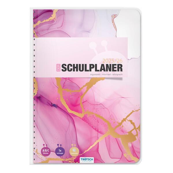 Trötsch Schulplaner Pink 25/26