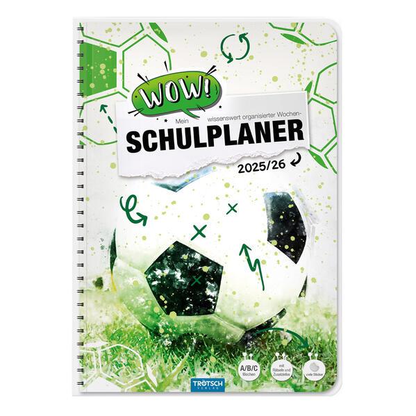 Trötsch Schulplaner WOW Fussball 25/26